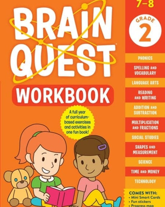 كتاب تمارين Brain Quest: الصف الثاني (الطبعة المنقحة)