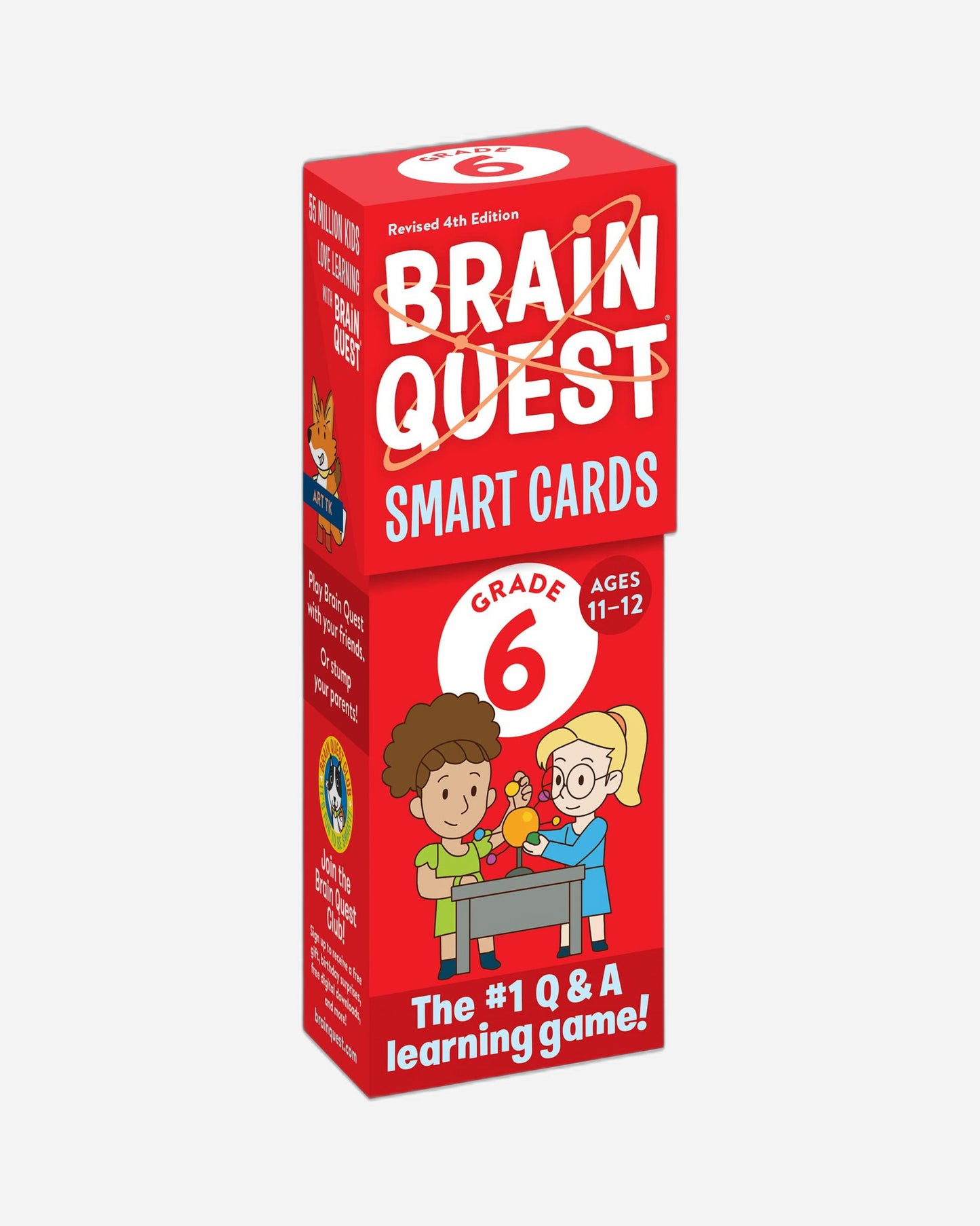 بطاقات ذكية من Brain Quest للصف السادس - الطبعة الرابعة المنقحة