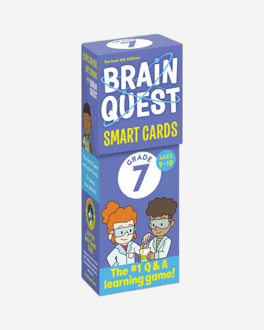 بطاقات ذكية من Brain Quest للصف السابع، الطبعة الرابعة المنقحة