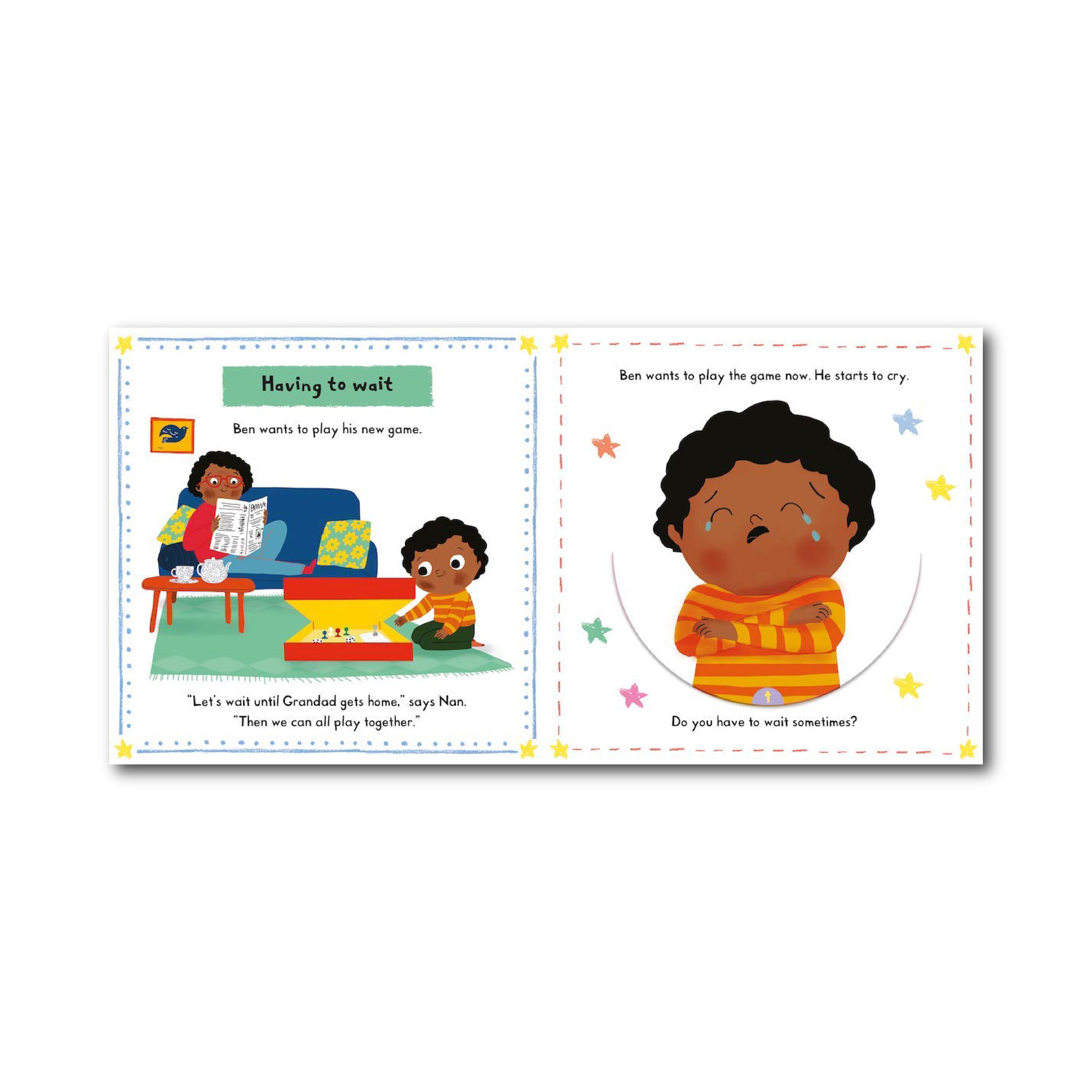 مشاعر صغيرة كبيرة: أستطيع أن أكون صبورًا