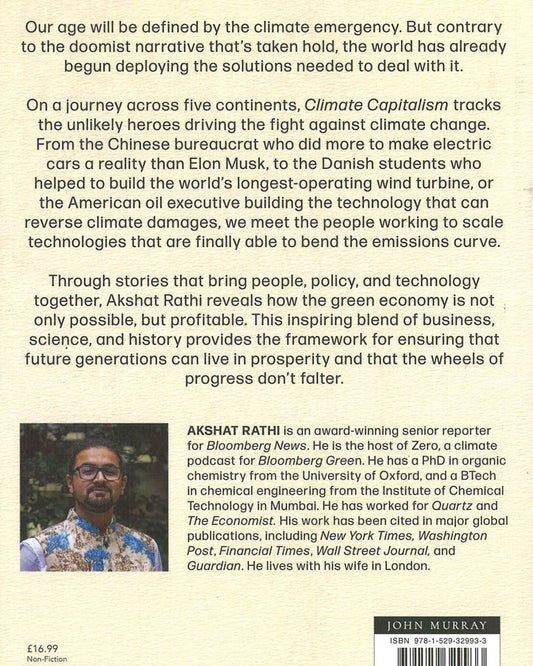 رأسمالية المناخ: الفوز في السباق العالمي نحو انبعاثات صفرية / «قراءة مهمة لكل من يحتاج إلى التفاؤل» بيل جيتس