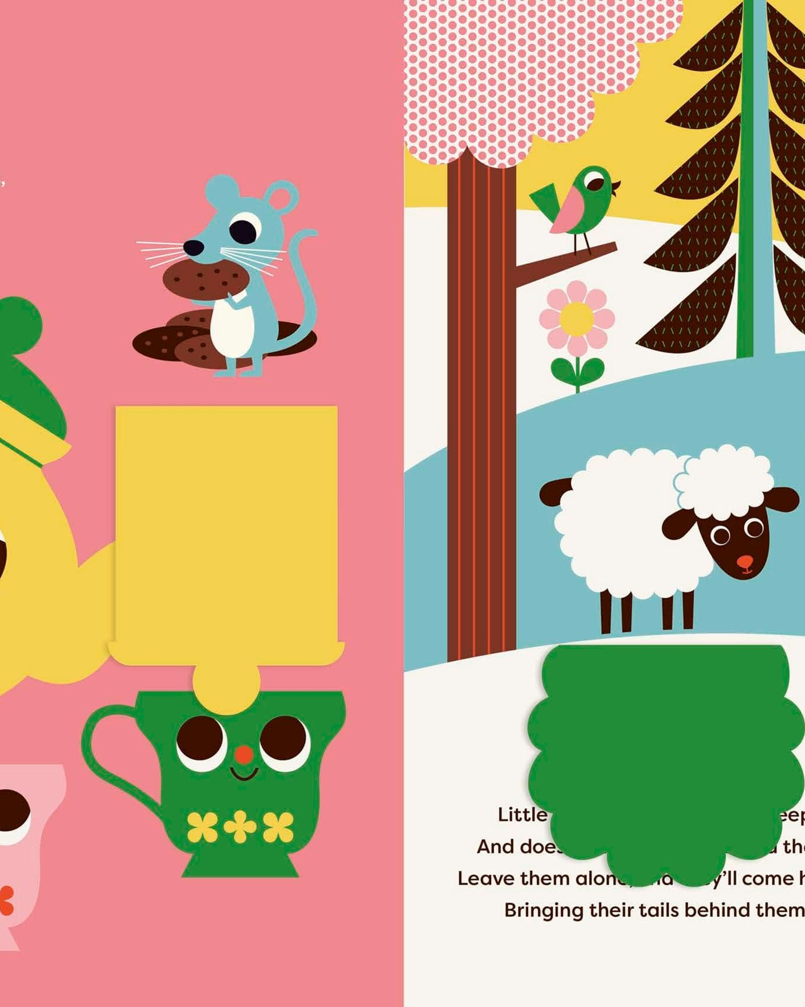 أغاني الأطفال الأولى من نوع Lift-The-Flap