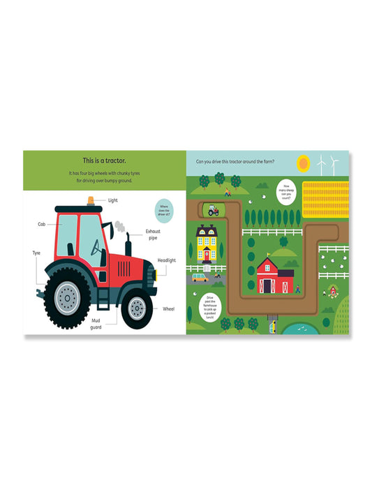 اصنع مسارات: المزرعة