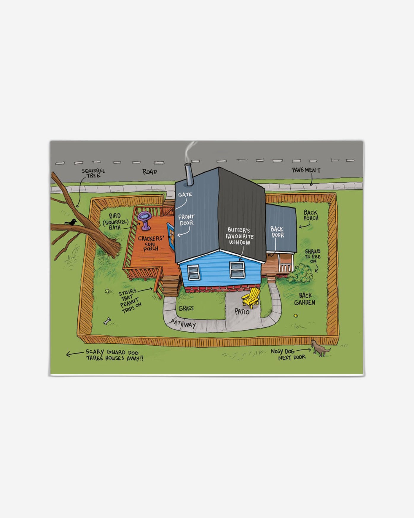 مشاكل الجراء: قصة الفول السوداني والزبدة والمقرمشات