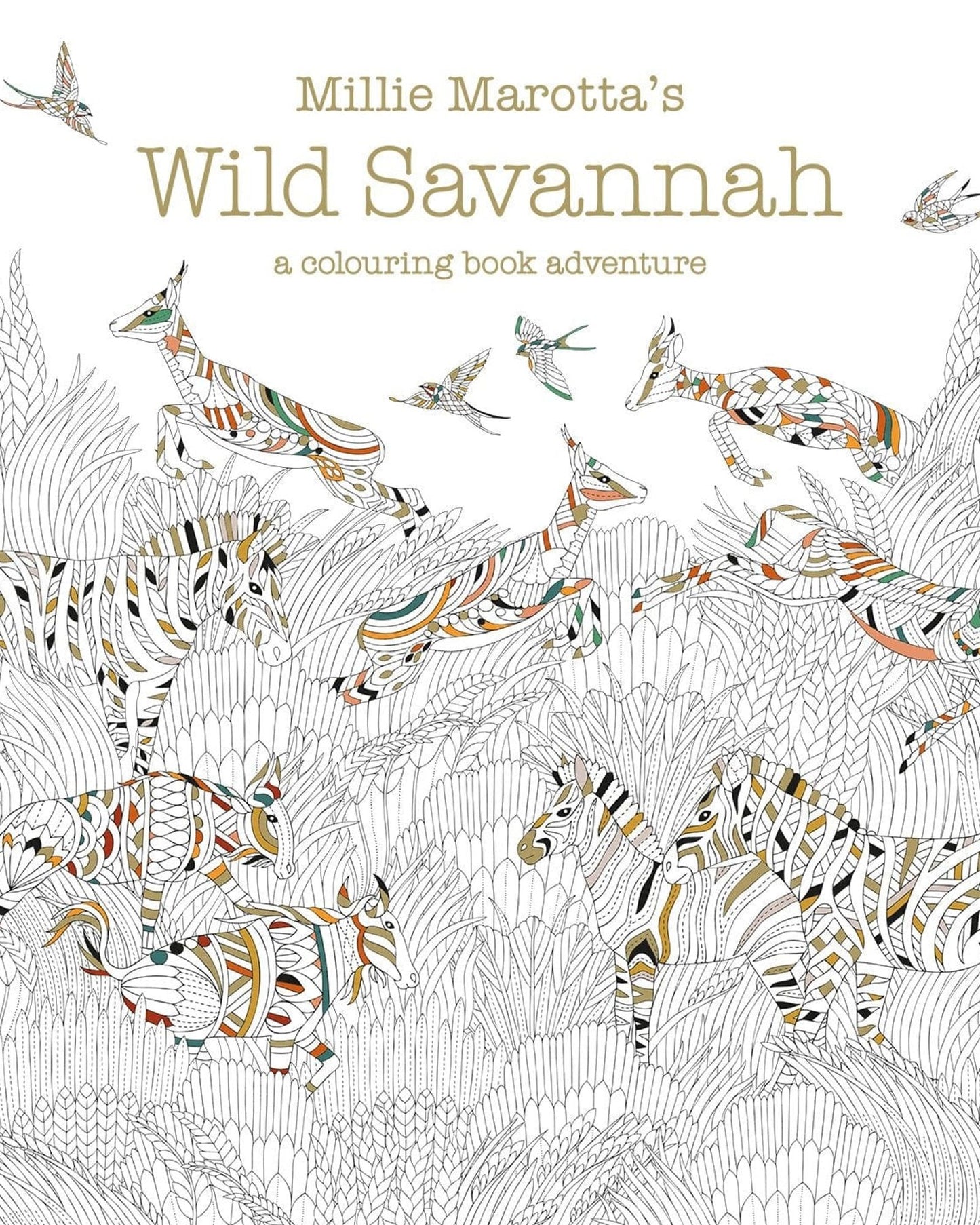 ميلي ماروتا: سافانا البرية: مغامرة كتاب التلوين: 3