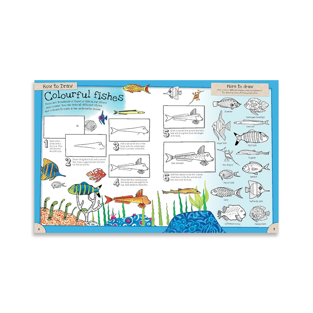 كيفية رسم حيوانات غريبة ومخلوقات مذهلة