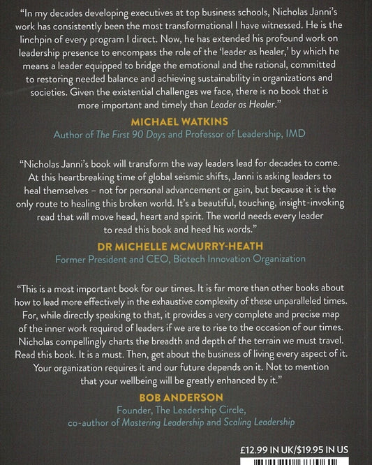 القائد كمعالج: الفائز بجائزة كتاب الأعمال لعام 2023