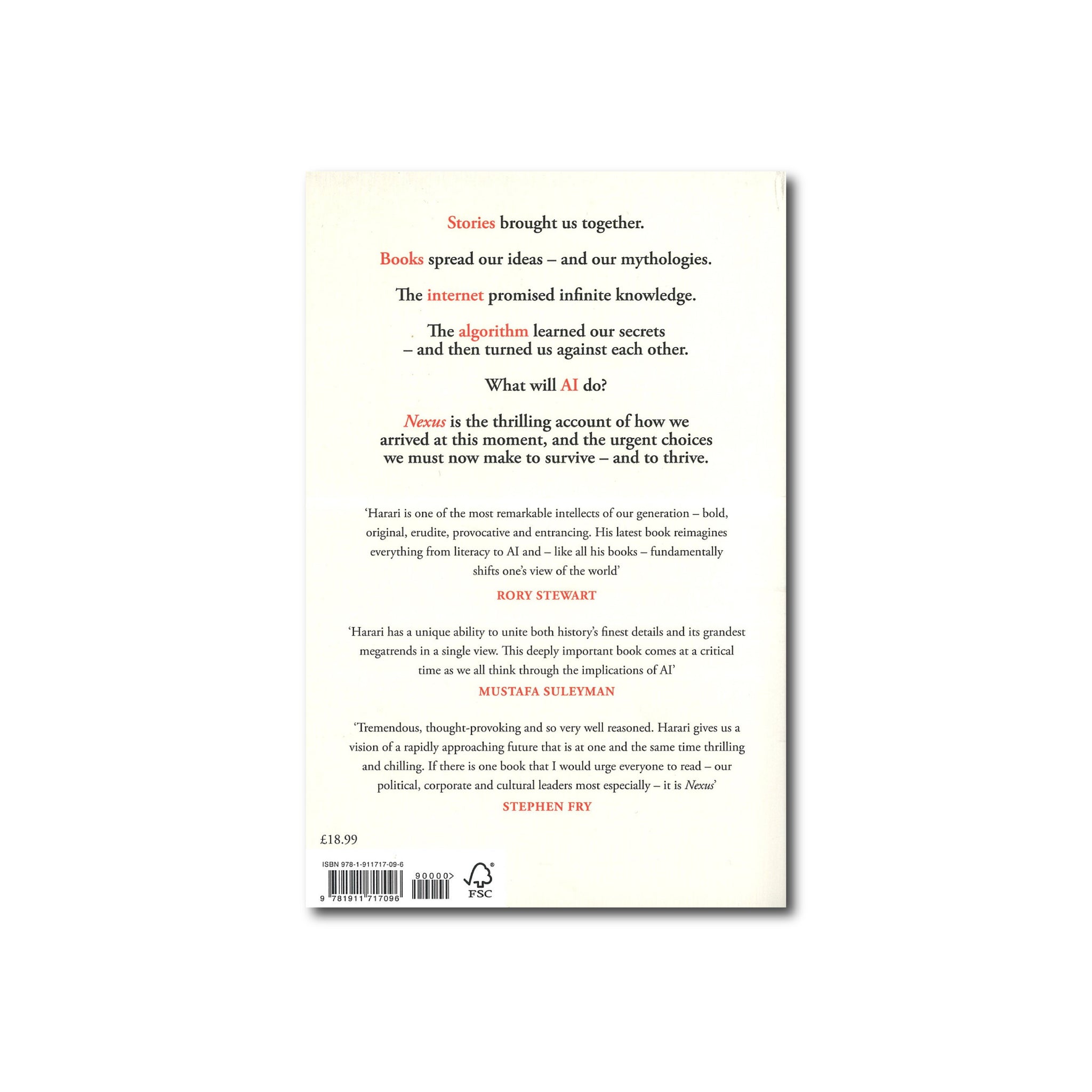 نكسس: تاريخ موجز لشبكات المعلومات من العصر الحجري إلى الذكاء الاصطناعي