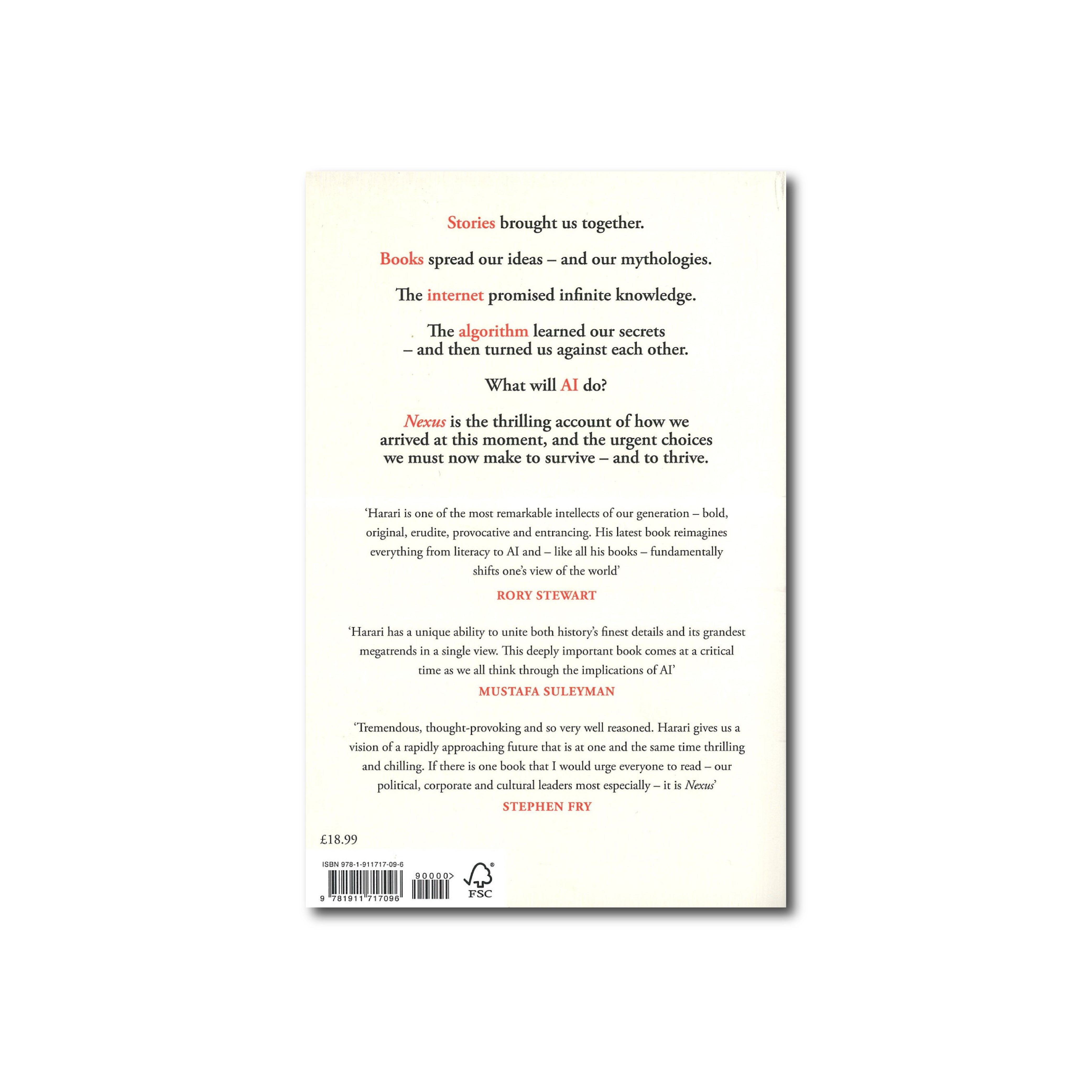 نكسس: تاريخ موجز لشبكات المعلومات من العصر الحجري إلى الذكاء الاصطناعي