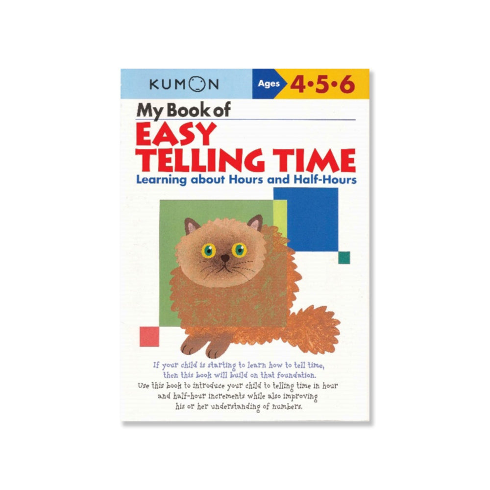 Kumon My Book of Easy Telling Time