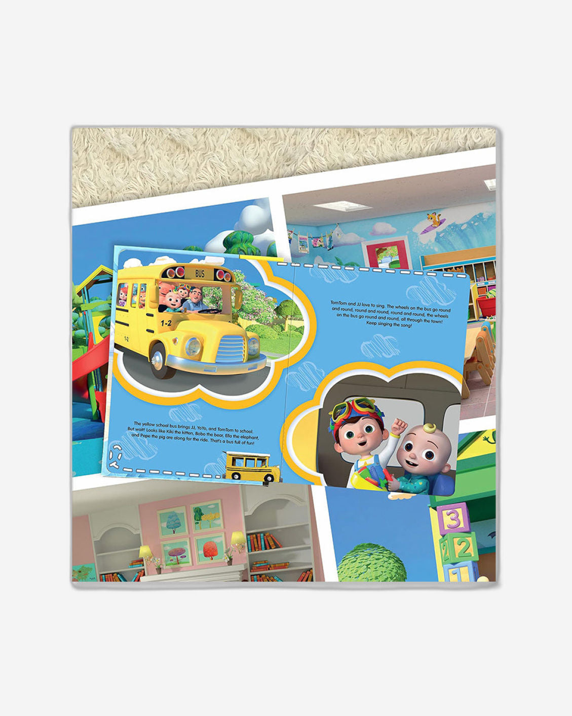 مونباغ كوكوميلون كتبي المشغولة