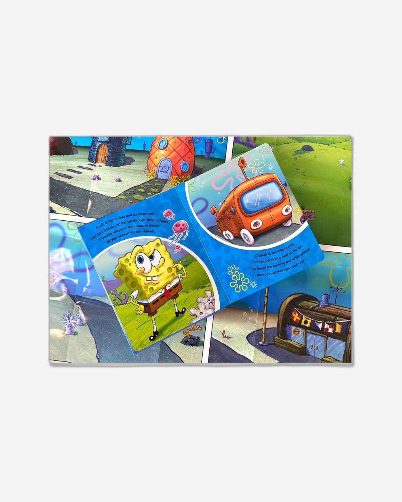 كتبي المشغولة بمناسبة الذكرى السنوية الخامسة والعشرين لسبونج بوب من نيك