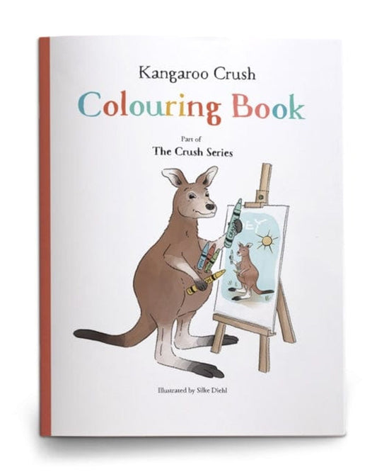كتاب تلوين كانجارو كراش (سلسلة كراش)