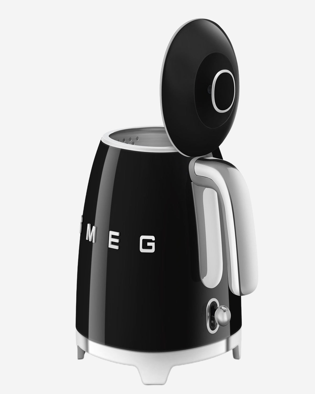 SMEG Mini Kettle Black 1L 50’s Style - KLF05BLUK