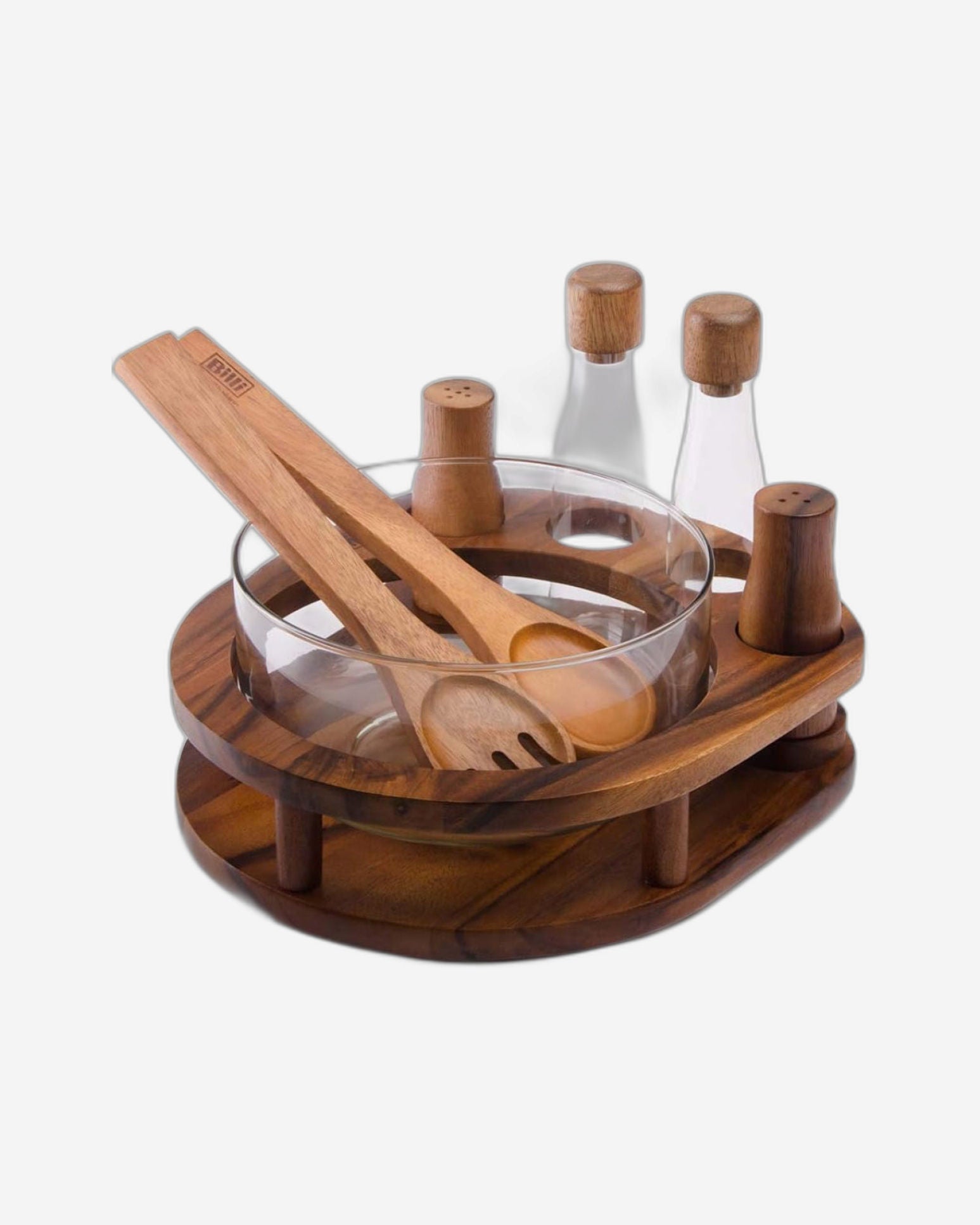 Salad Bowl W/Cruet Set