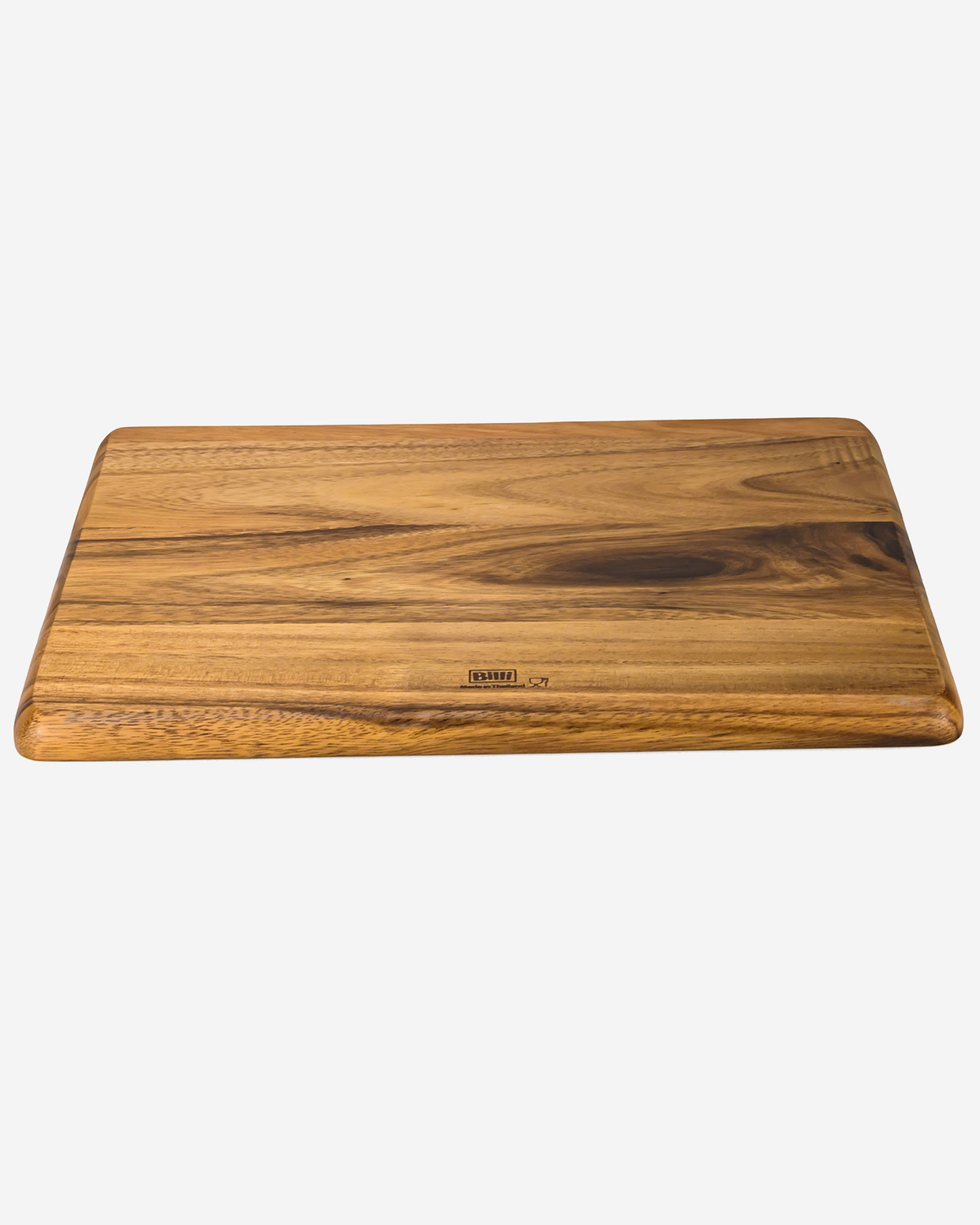 Billi Acacia Wood Cutting Board, Brown, 40.5 × 30 × 2cm