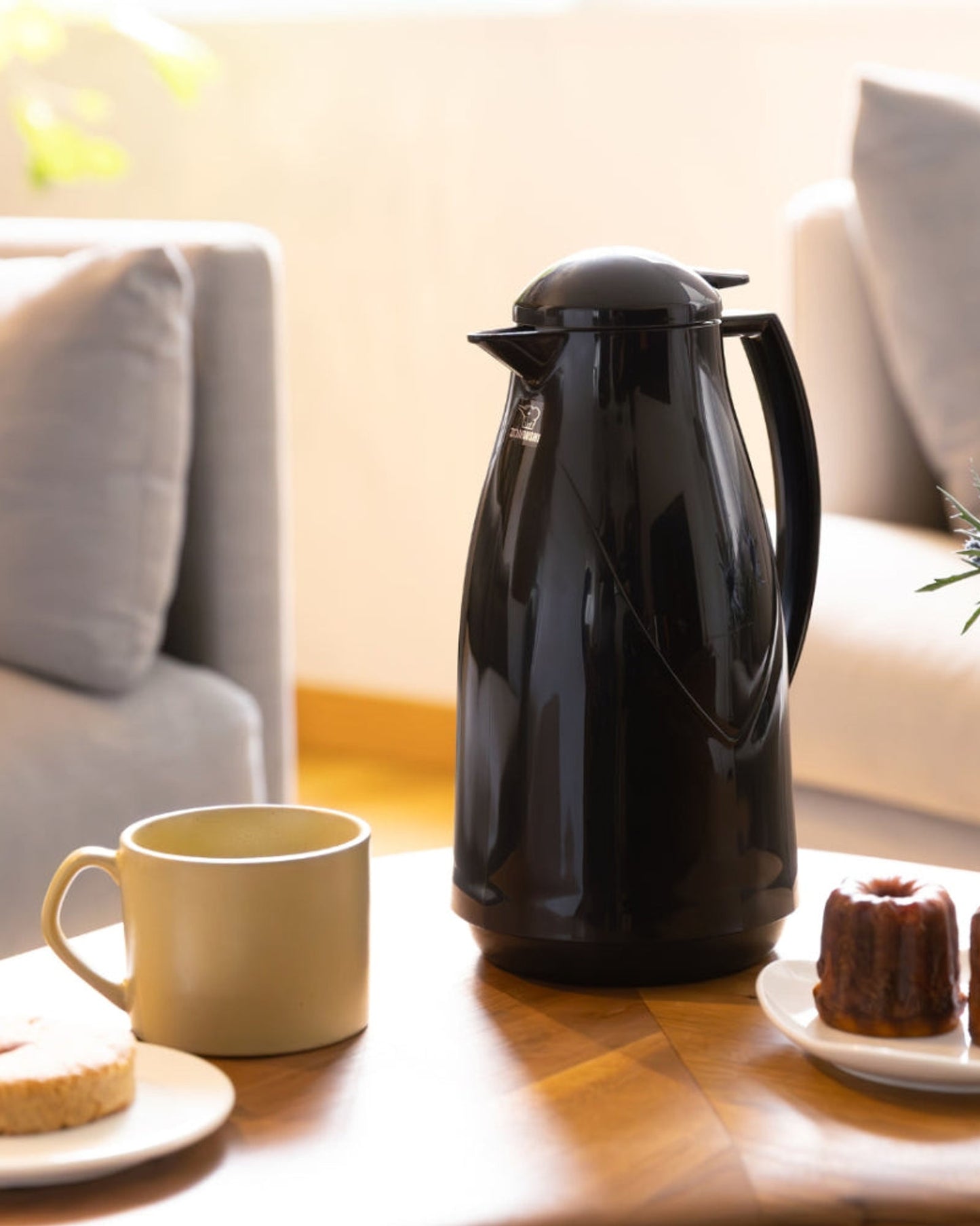 وعاء زوجيروشي هاندي بوت سعة 1 لتر، لون أسود