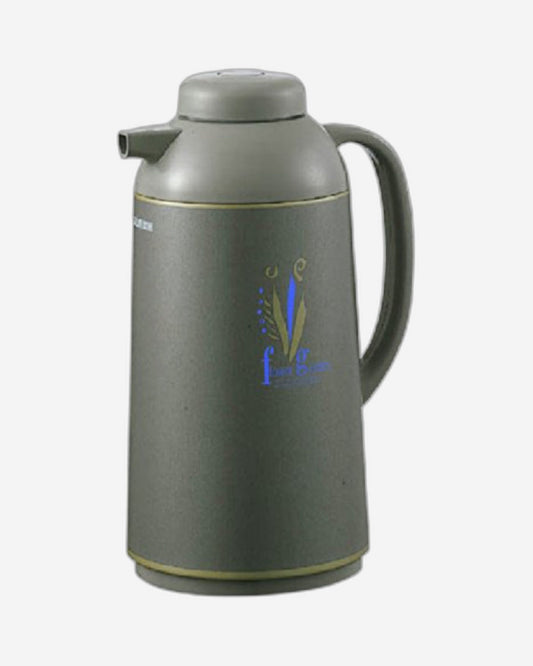 وعاء زوجيروشي العملي سعة 1.0 لتر، لون بني بالأعشاب