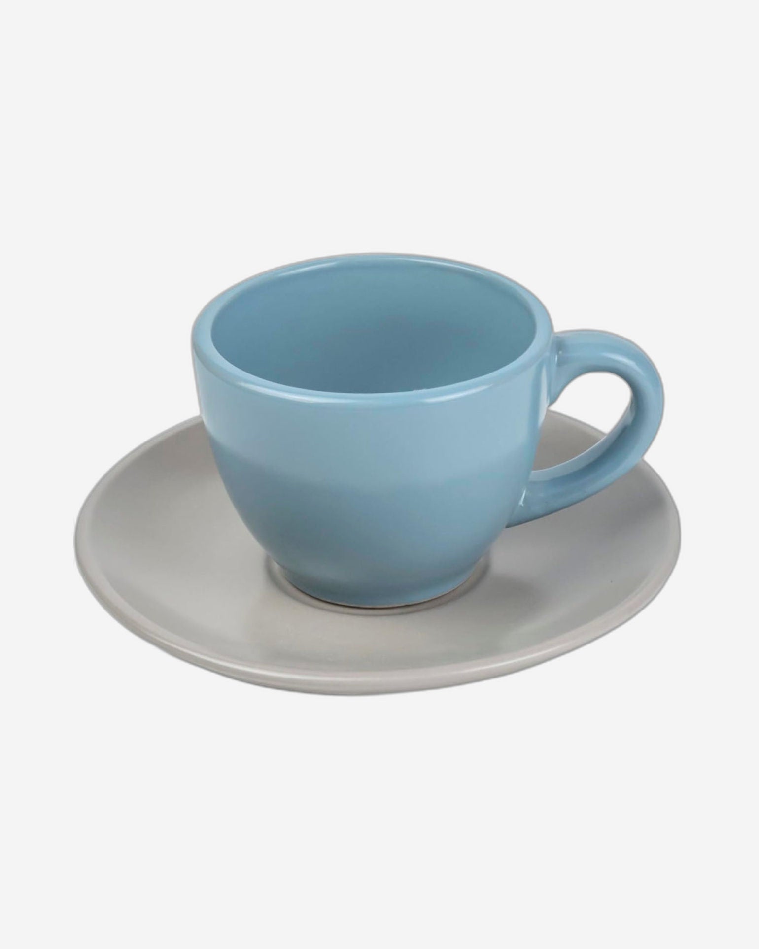 طقم فناجين قهوة وصحن من شالو جاسبي، ٤ قطع، سعة ٩٠ مل، مطلي بطبقة من الزجاج السنغافوري | أدوات مائدة للمطبخ، سيراميك، فخار حجري