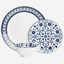 Shallow JAZY Porcelain Dinner Set 12 pcs