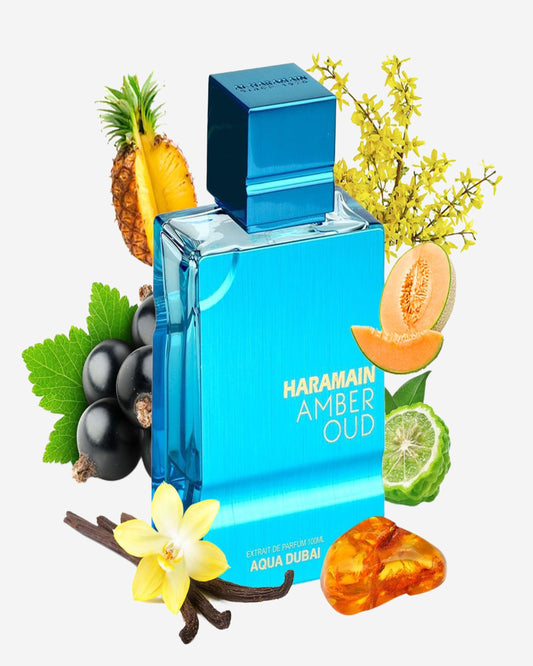 Haramain Amber Oud Aqua Dubai 100Ml Extrait De Parfum
