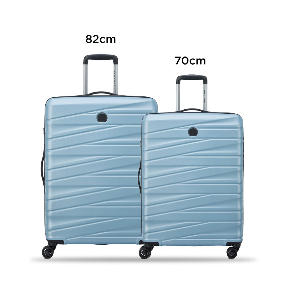 طقم أمتعة ديلسي باريس تيفاني من قطعتين + حقيبة ظهر مجانية