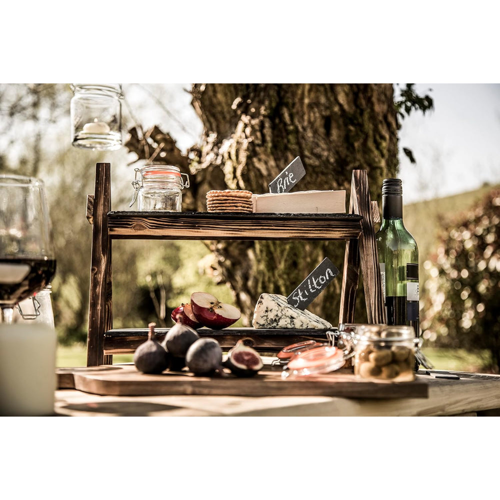 حامل تقديم فني مكون من طبقتين 40×30 سم