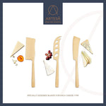 مجموعة سكاكين الجبن الفنية من 3 قطع نحاسية