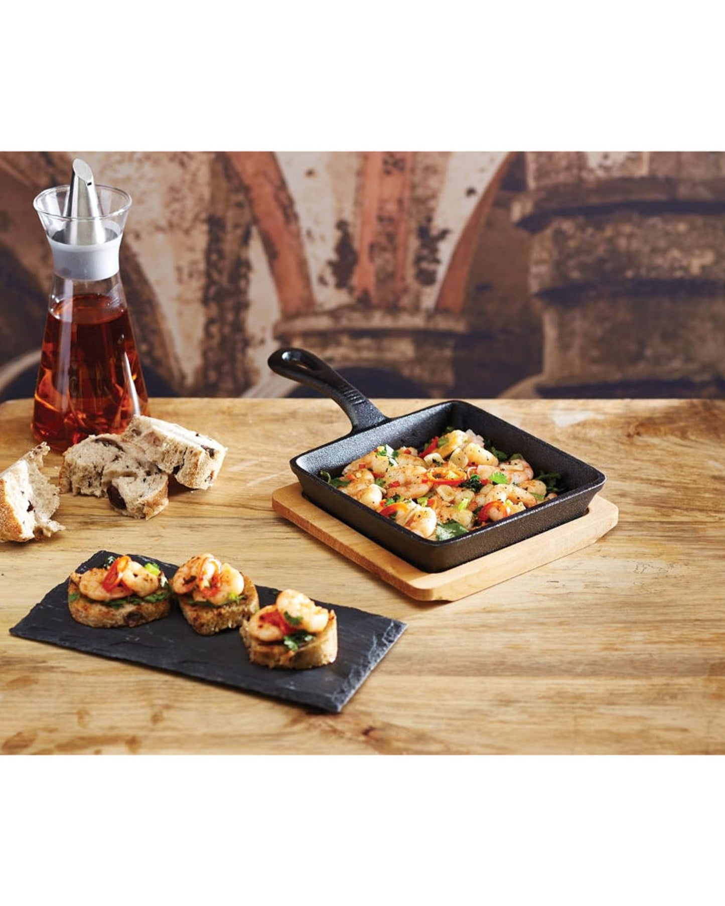 مقلاة آرت ميني 24×15 سم من الحديد الزهر