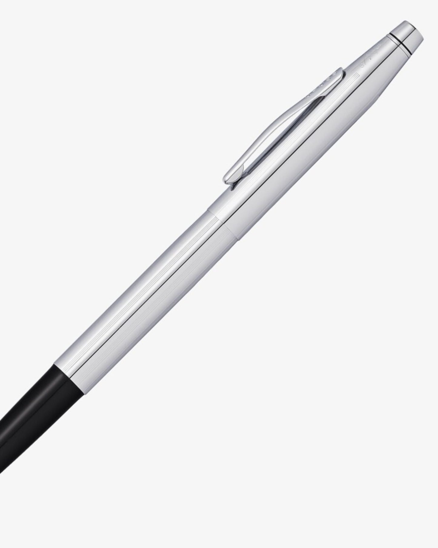 قلم حبر جاف Selectip® Rollerball من كروس كلاسيك سنتشري® كروم لامع مع لمسات كروم مصقولة