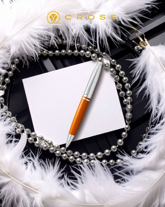 Cross Calais Pen Exuberance orange Ballpoint Pen AT0112-30