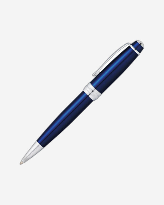 قلم حبر جاف Cross Bailey™ أزرق لامع مع كروم مصقول - AT0452-12