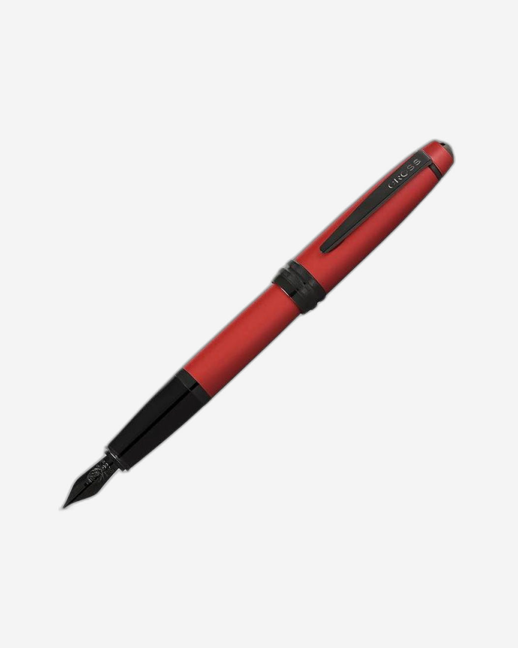 قلم حبر جاف كروس بيلي أحمر مطفي مع أسود متوسط ​​الرأس - AT0456-21MJ