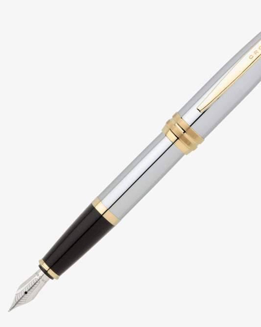 Cross Bailey™ Medalist® With 23Kt Gold-Plated Appointments And Medium Stainless Steel Nib Fountain Pen