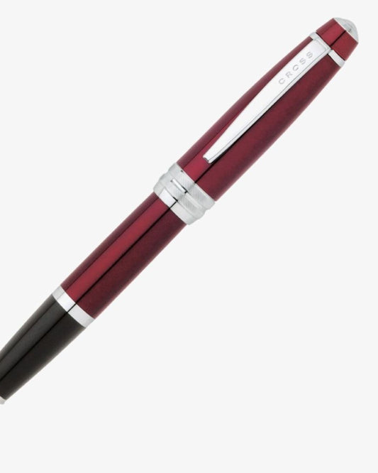 قلم حبر كروس بيلي مطلي باللون الأحمر 