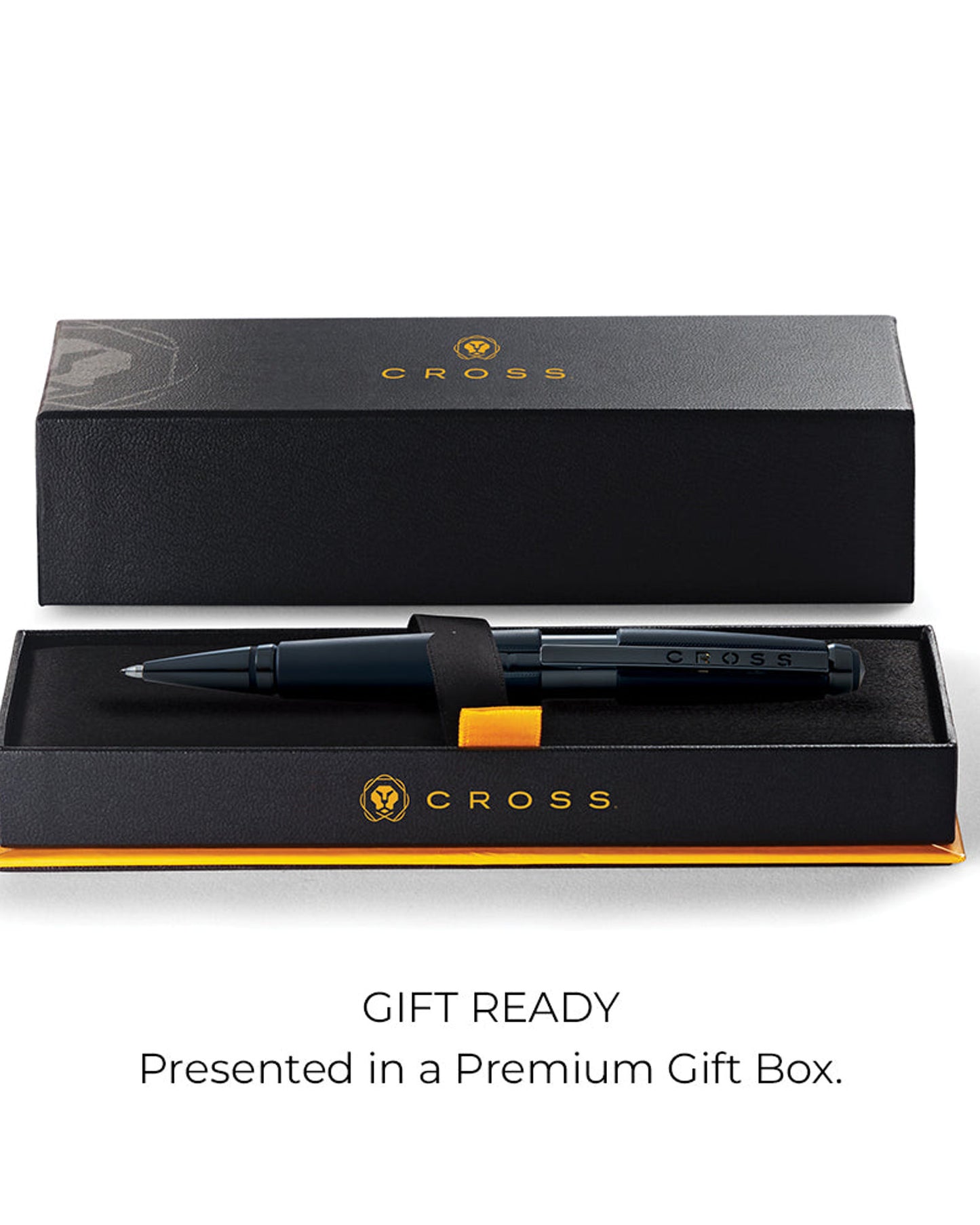 قلم حبر جاف Cross Edge™‎ أسود مطفي Selectip®‎ - AT0555-11