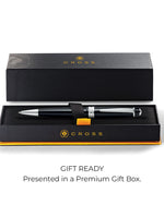 قلم حبر جاف من الراتنج الأسود اللامع Cross Bailey Light™ AT0742-1