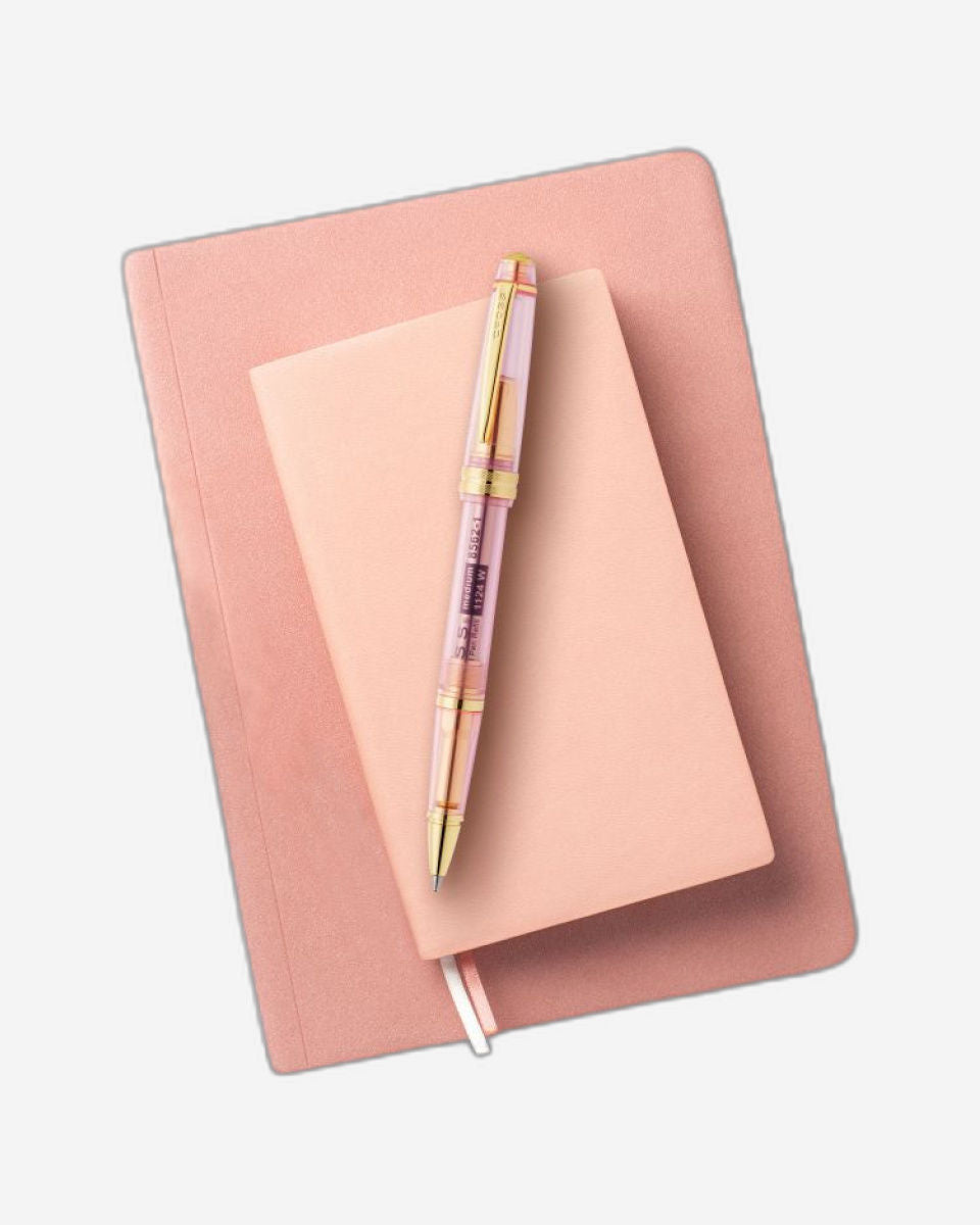 قلم حبر جاف Cross Bailey Light™ من الراتنج الياقوت الوردي الشفاف AT0742-20