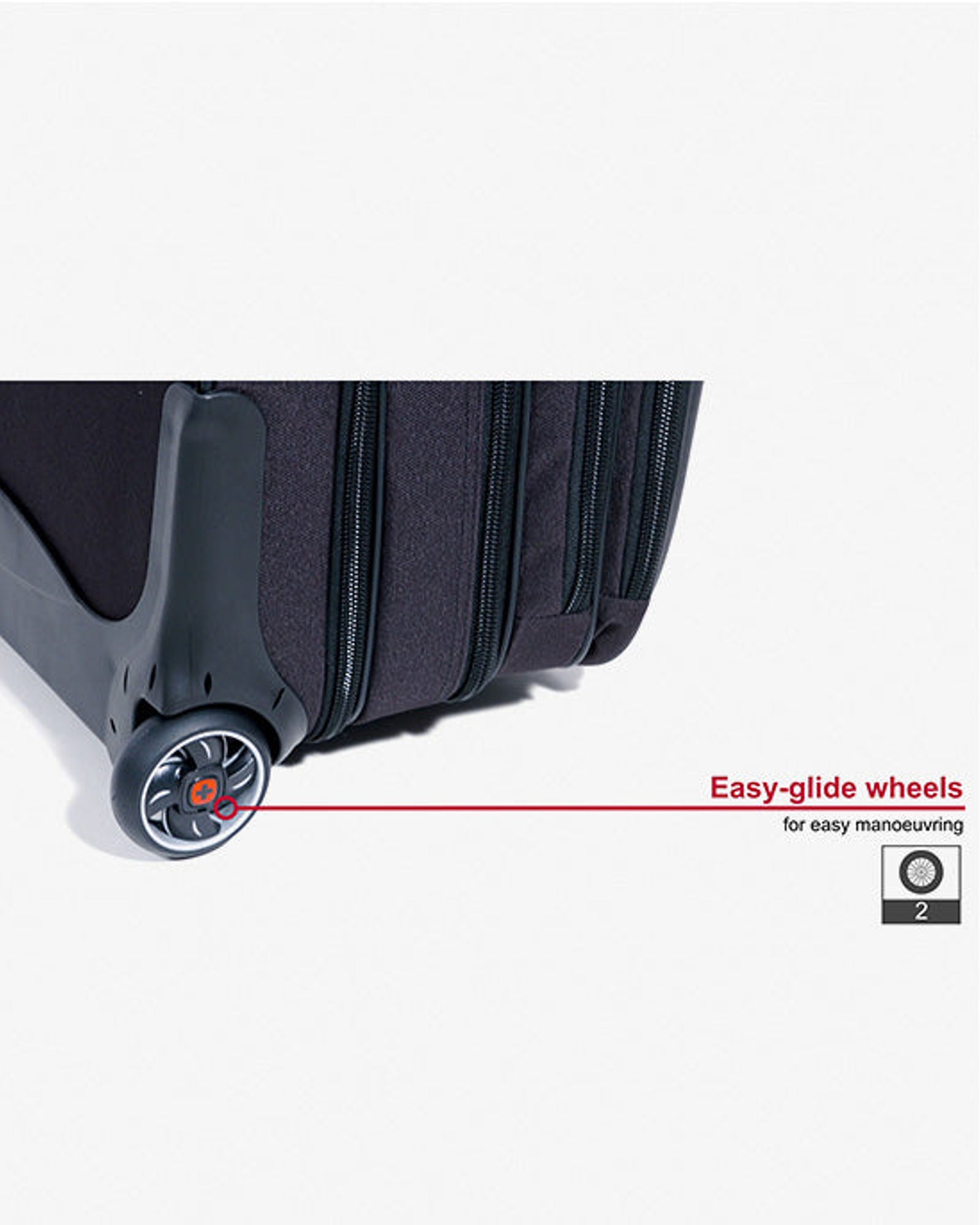 طقم أعمال وينجر باتريوت من قطعتين مع بكرة كومب-يو وحقيبة كمبيوتر محمول مقاس 15.6 بوصة - 600662