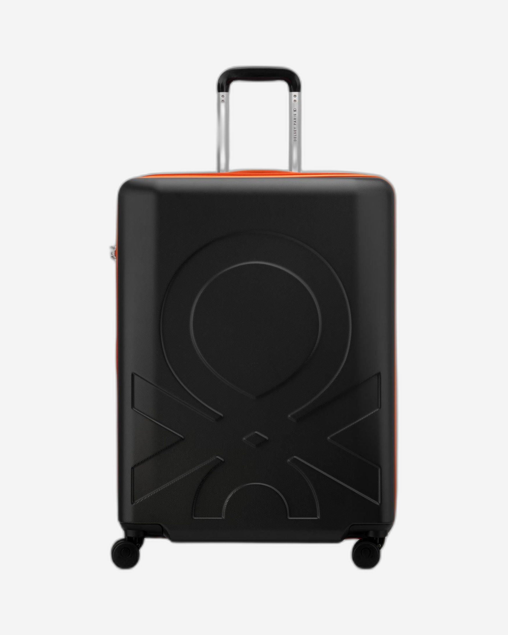 عربة أمتعة UCOB Fabrica 4 ذات العجلات المزدوجة والغطاء الصلب غير القابل للتمدد