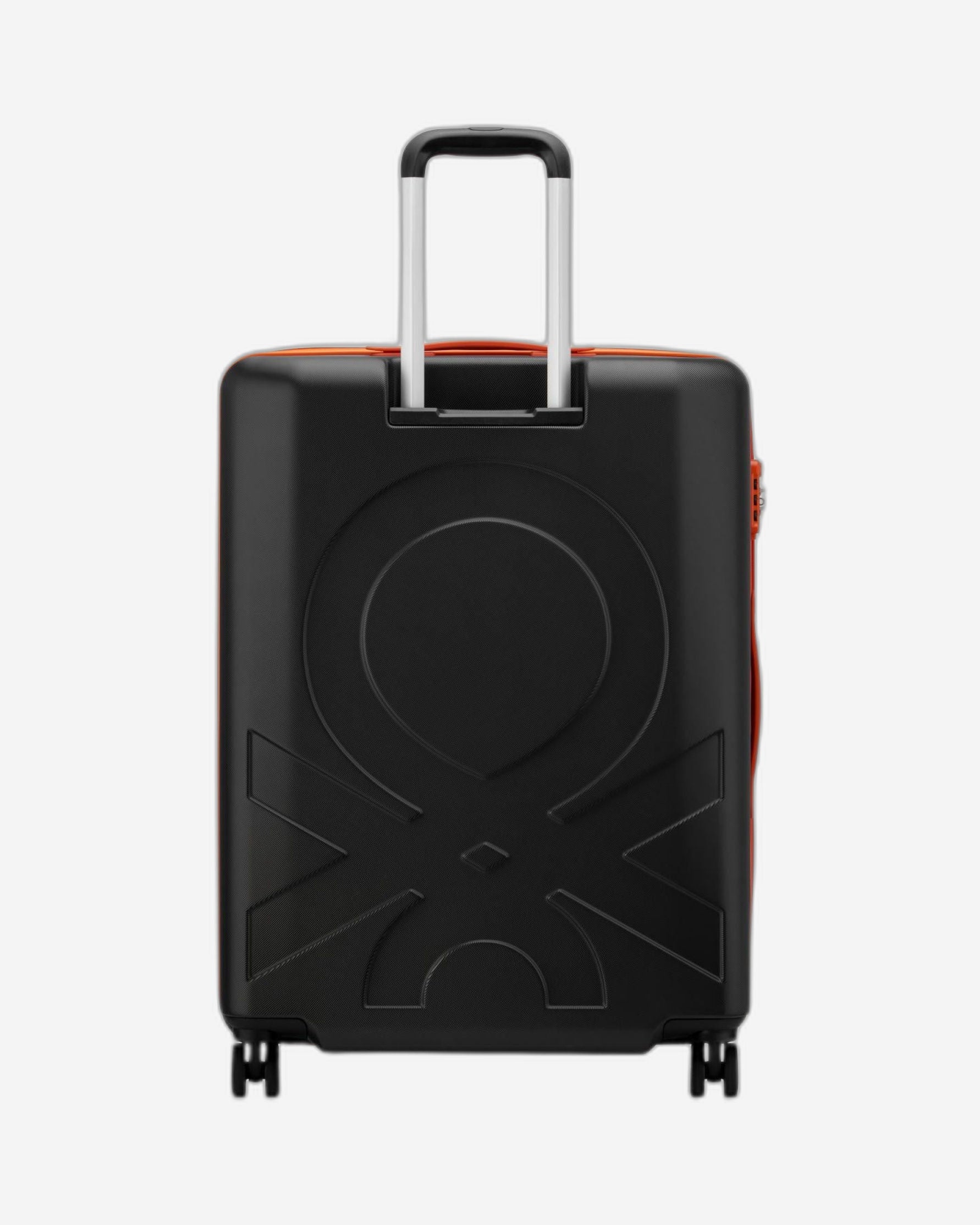 عربة أمتعة UCOB Fabrica 4 ذات العجلات المزدوجة والغطاء الصلب غير القابل للتمدد