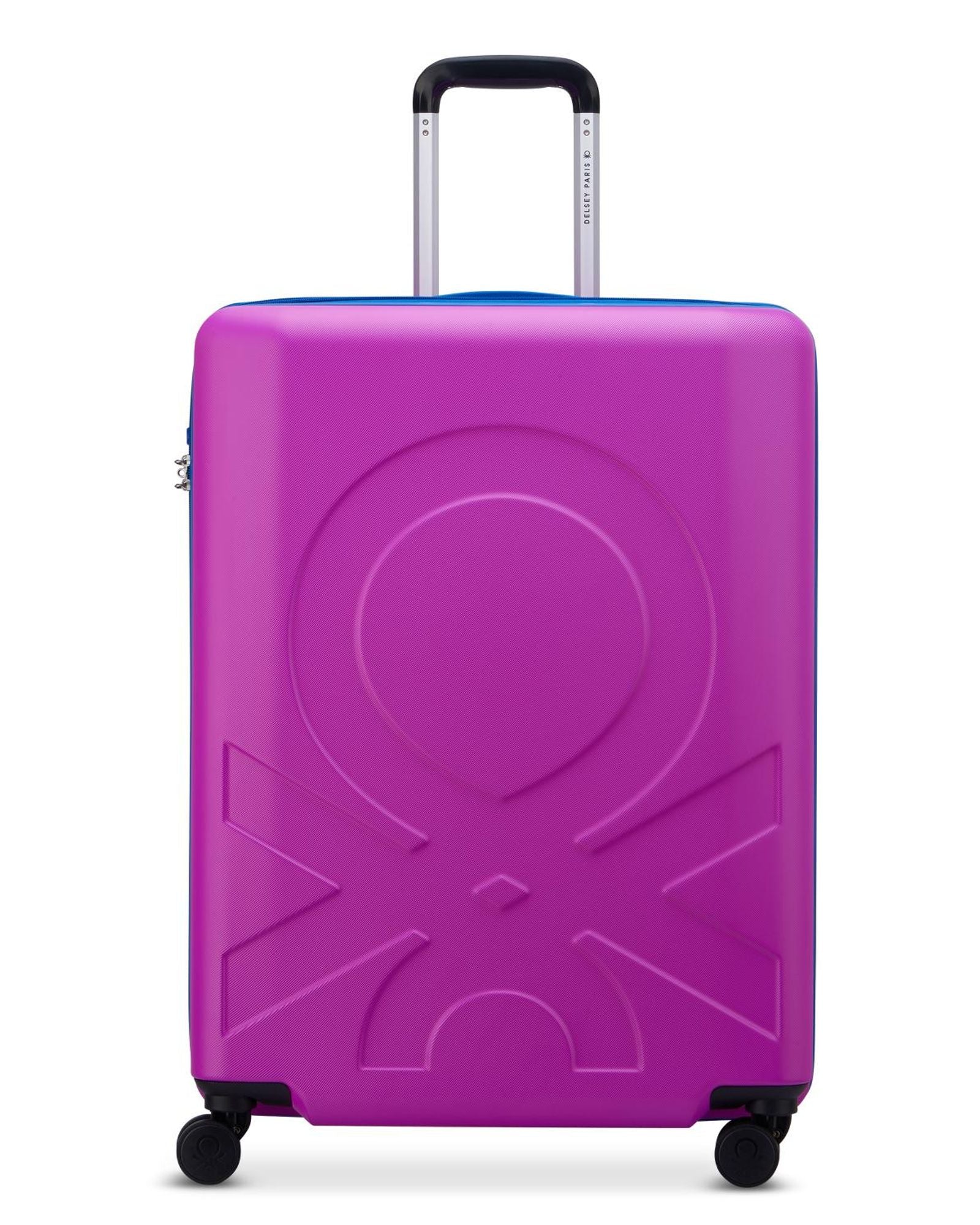 عربة أمتعة UCOB Fabrica 4 ذات العجلات المزدوجة والغطاء الصلب غير القابل للتمدد