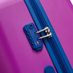 عربة أمتعة UCOB Fabrica 4 ذات العجلات المزدوجة والغطاء الصلب غير القابل للتمدد