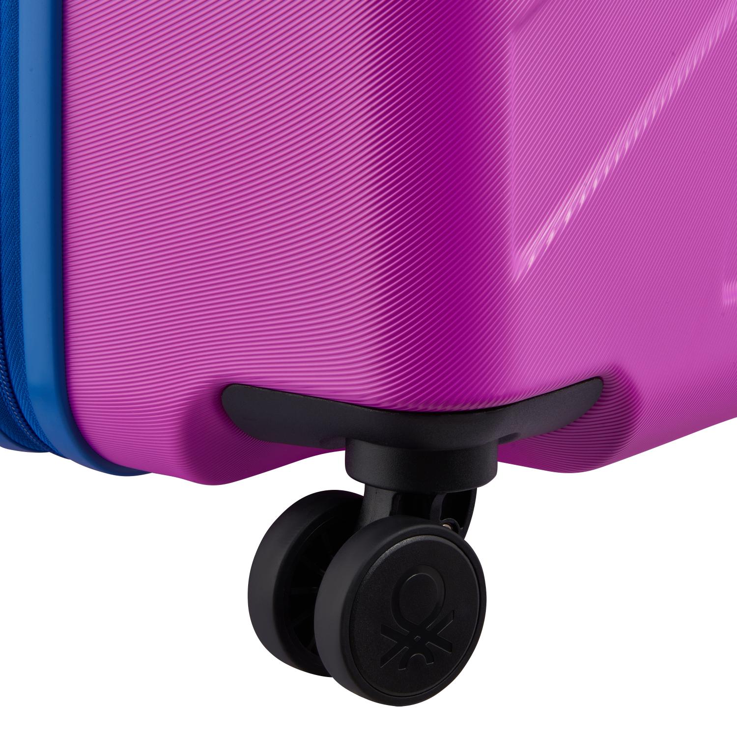 عربة أمتعة UCOB Fabrica 4 ذات العجلات المزدوجة والغطاء الصلب غير القابل للتمدد