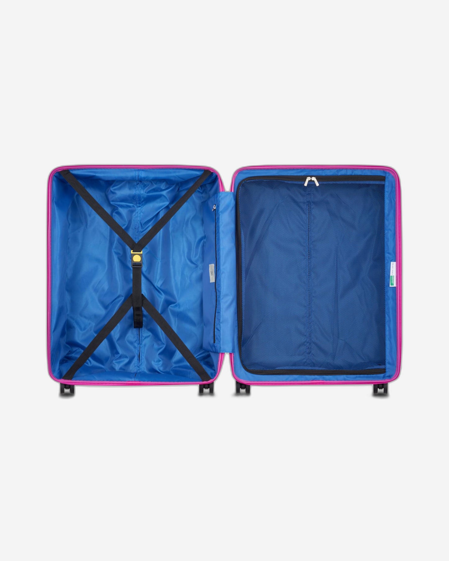 عربة أمتعة UCOB Fabrica 4 ذات العجلات المزدوجة والغطاء الصلب غير القابل للتمدد