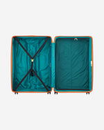 عربة أمتعة UCOB Fabrica 4 ذات العجلات المزدوجة والغطاء الصلب غير القابل للتمدد