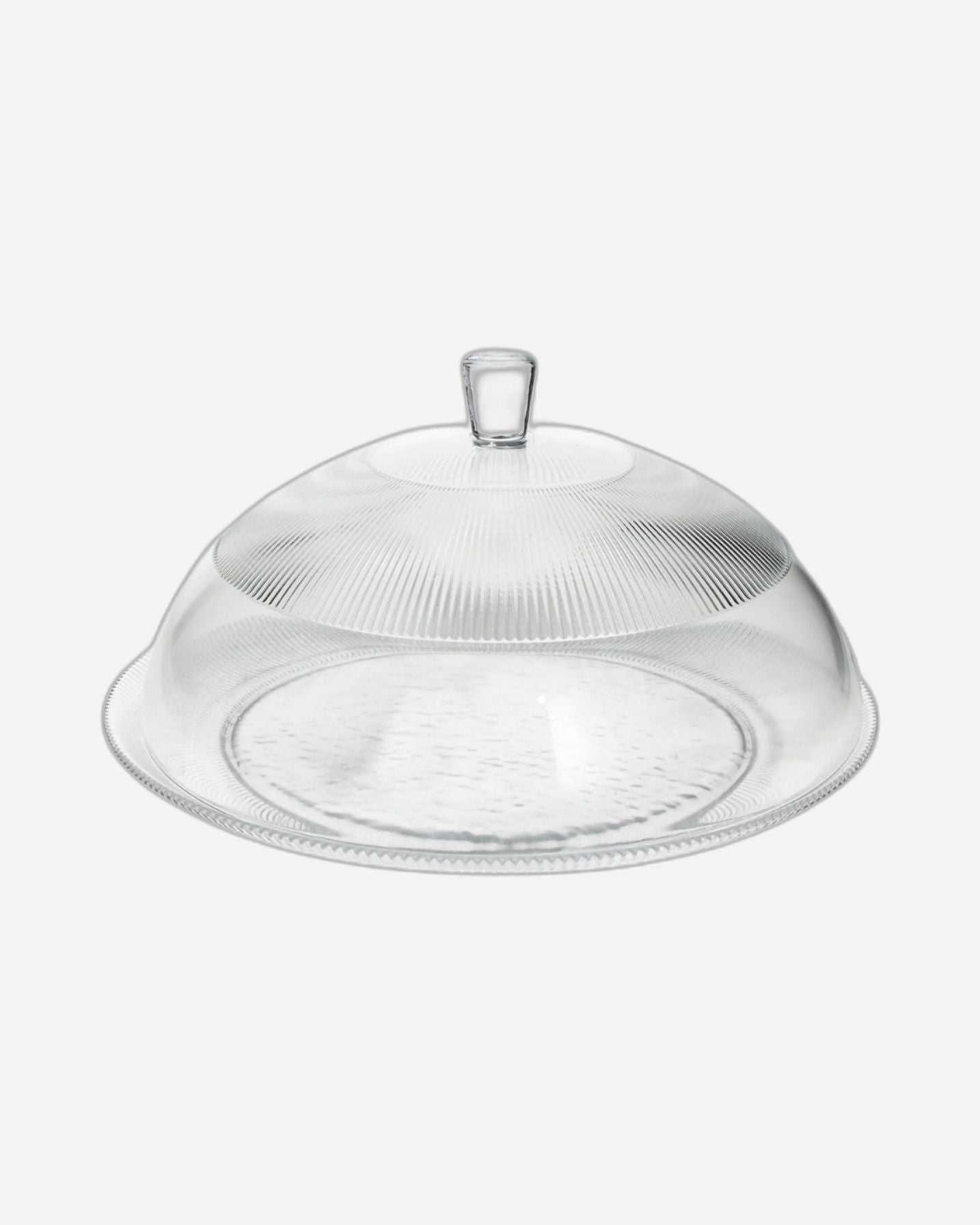 طبق كيك توجنانا مع غطاء، 33 سم × 18 سم، شفاف