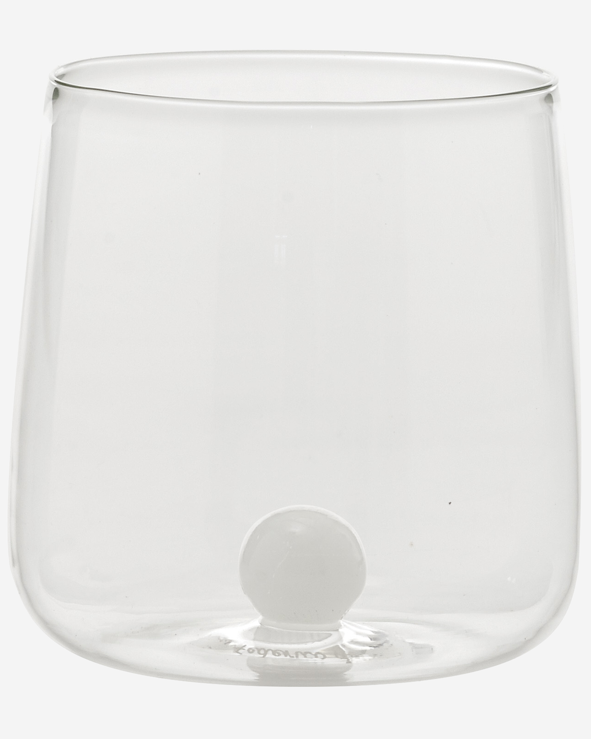 Bilia Tumbler Transparent Ball White Set 6