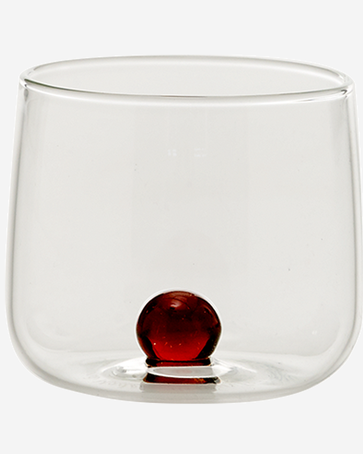 Zafferano Bilia Tumbler Junior Transparent Ball White Set 6