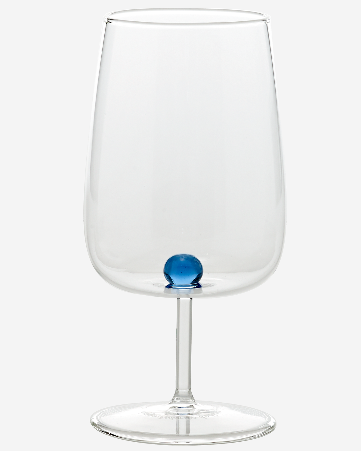 Bilia Goblet Transparent Ball Blue Set 6
